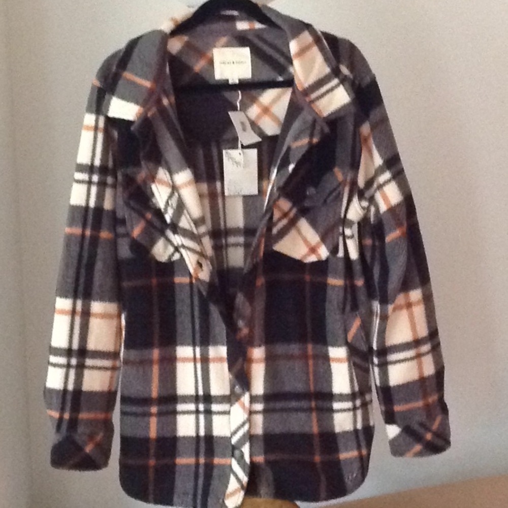 🔴 Thread & Supply - 'Tullis' Black /Copper Jacket